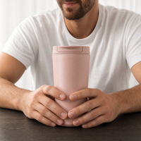 Mug à café premium de 12 oz avec une capacité de 360 ml et une finition de couleur moderne pour les magasins de détail et les cafés
