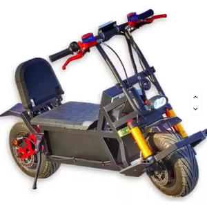 Motocicleta Eléctrica K6 Nueva, Scooter Eléctrico BEG0DE K6, 3500W, 2 Motores, Velocidad 115km/h, Voltaje - Product Image 2