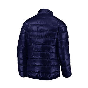 Veste matelassée unisexe à glissière avec logo personnalisé Vestes pour hommes grande taille à col montant pour la saison d'hiver pour l'extérieur - Product Image 2
