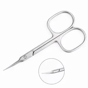 Wholesale Professional Nail Technician Cuticle Scissors High Quality <b>Beauty</b> <b>Tool</b> for Pedicure with Curved Blade - Product Image 6