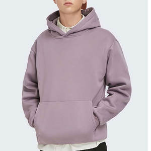 Sudadera con Capucha Personalizada para Hombre, Color Malva, 400 g/m², 100% Algodón, Estilo Oversize con Hombros Caídos, Ecológica, Estilo Urbano, de Fábrica - Product Image 1