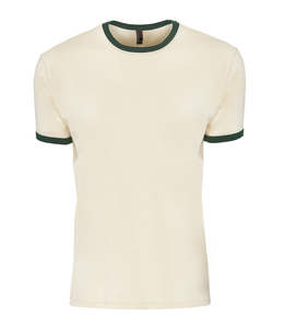 Camiseta estampada de manga corta de poliéster de algodón con logotipo personalizado - Product Image 1