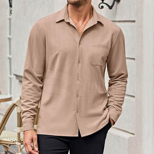 Camisas de vestir personalizadas con servicio OEM, camisas de vestir transpirables para hombre, camisas de vestir para hombre para uso en exteriores - Product Image 3