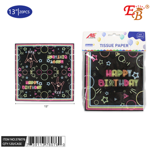 20pcs NAPKINS 120PCS/CS <b>Party</b> Tableware & <b>Table</b> <b>Decorations</b> - Product Image 1