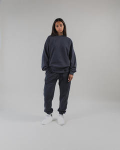 Sweatshirts à col rond pour hommes personnalisés Vêtements de rue unisexe épais 465GSM 100% coton sweats à capuche respirants - Product Image 4