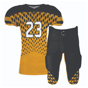 Uniforme de entrenamiento de fútbol personalizable Jersey Set Tela de poliéster con diseño impreso a través de técnica de sublimación - Product Image 1