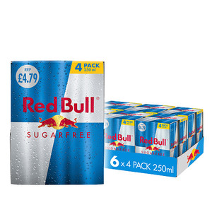 Bebida Energética Red Bull Sin Azúcar 250 ml X 24 - Product Image 1