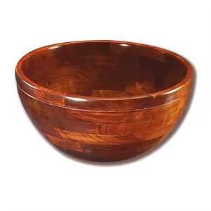 ชามไม้ขนาดใหญ่พิเศษขายส่งในอินเดียสำหรับเครื่องครัวชุดชามไม้สำหรับรับประทานอาหารบนโต๊ะ - Product Image 3