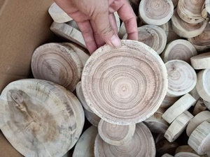 Wooden <b>Slices</b> Block Design <b>For</b> <b>Craft</b> Decoration Handicraft Many Diameters <b>Wood</b> Materials - Product Image 6