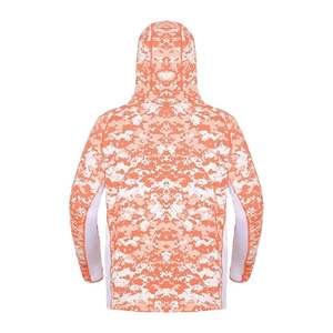 OEM ODM Performance Long Sleeve <b>Fishing</b> Hoodie With <b>Mask</b> Custom Printed Sublimation UV Protection Shirt Hoodies - Product Image 2