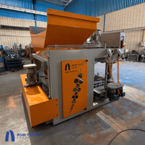 Vibrateur automatique de roulement de moteur interne électrique ATG12-35 à haut rendement pour la production de blocs de béton - Product Image 4