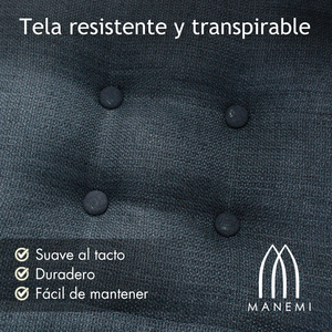 Ensemble de 4 coussins de palettes d'extérieur durables en tissu résistant à l'eau toutes saisons 120x80 + 120x50 cm pour canapé de jardin, épaisseur 12 cm, lavable en machine - Product Image 4