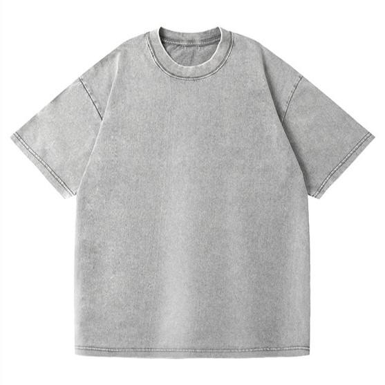 230g Grey T-shirt (Washed Distressed)