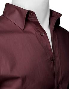 เสื้อเชิ้ตผู้ชายคุณภาพสูง ดีไซน์ใหม่ ระบายอากาศได้ดี ไม่ยับ แห้งเร็ว คอตั้ง ผลิตจากวัสดุเป็นมิตรกับสิ่งแวดล้อม เนื้อผ้านุ่ม ขายดี - Product Image 4