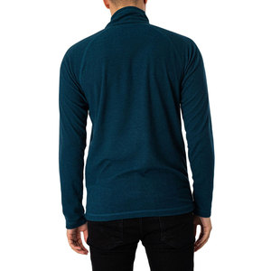 Meilleure vente de qualité supérieure hommes 100% coton polaire demi-fermeture éclair sweats vêtements d'hiver col à capuche conception solide impression numérique - Product Image 3