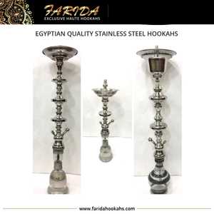 Mini Cachimbas de Acero Inoxidable de Diseño Moderno y Calidad Egipcia, Estilo Lujoso, Soldadas a Mano con Técnicas de Laca, Farida, Gran Venta - Product Image 3