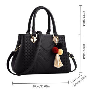 Sacs à main pour femmes, nouveau style, sac en cuir tendance, service OEM, vente en gros de sacs à main en cuir pour femmes à bas prix - Product Image 2