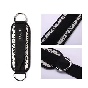 Correas de Tobillo de Alta Calidad para Entrenamiento, Material de PU, para Gimnasio con Máquinas de Cable, Admite Logotipo Personalizado - Product Image 4