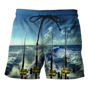 Pantalones Cortos Deportivos de Secado Rápido de Alta Calidad para Hombre, Estilo Urbano Personalizado, Sólidos, Anti-UV, Cómodos, Duraderos, 100% Poliéster - Product Image 4