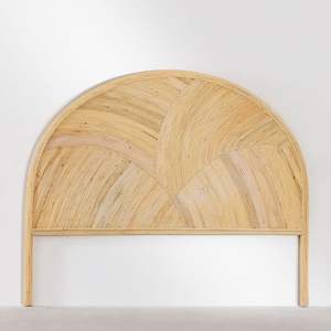 Tablero de cabeza de ratán hecho a mano de alta calidad para niños, diseño tejido Natural al por mayor para la decoración de la habitación de los niños - Product Image 1