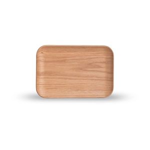 Bandeja de Madera de Alcanfor y Nogal Natural con Logotipo Personalizado, Bandeja Redonda Decorativa de Madera para Servir Alimentos, Apta para Alimentos, para Fiestas - Product Image 3