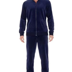 Fournisseur et fabricant OEM de vêtements de sport, survêtements en velours pour hommes, survêtement zippé, survêtement de sport en velours, survêtement de sport pas cher - Product Image 2