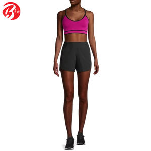 OEM Femmes Élégant Fitness Sport Soutien-Gorge Plus La Taille Dos Nu Crop à La Mode Nouveau Style D'entraînement Simple Halter Cou Sport Soutien-Gorge - Product Image 3