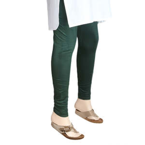 Collants unis pour femmes - Vert - Product Image 1