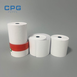 Papier thermique sans BPA pour les imprimantes thermiques de restauration rapide, papier pour imprimante thermique de drive-thru, 80x80 mm, 70 g/m², écologique, faible bruit, papier de reçu - Product Image 1