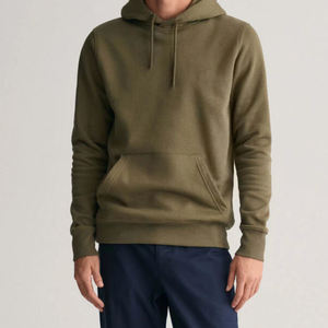 100% Cotton Men <b>Hoodies</b> With Hood / Sweatshirt Basic Pullover Plain Plus Size Men <b>Hoodies</b> - Product Image 6
