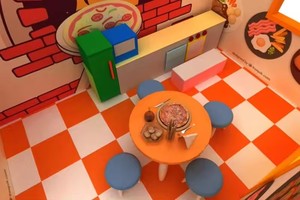 Casa de Juegos Infantil <span class=keywords><strong>Little</strong></span> <span class=keywords><strong>Town</strong></span>, Juego de Roles para Niños, Simulación de Vida, Casa de Juego - Product Image 2