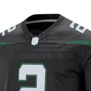 เสื้อเจอร์ซีย์ฟุตบอลอเมริกันสำหรับผู้ชายเสื้อกีฬาอเมริกันฟุตบอลออกแบบโลโก้ได้ตามต้องการ - Product Image 6