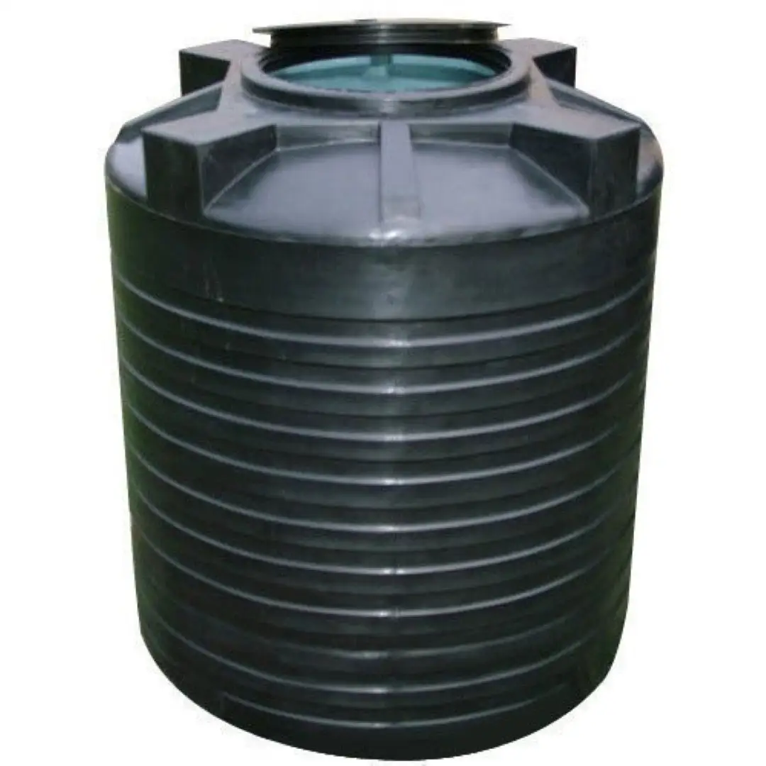 Tanque de almacenamiento de agua de torre de agua de plástico PE grueso con una capacidad de 1-50 toneladas, tanque de almacenamiento de agua química de tendón de vaca al aire libre