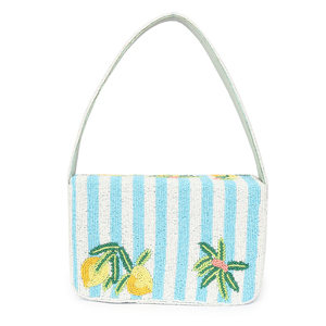 Borsa estiva da donna Look italiano | Design ispirato | Borsa di tendenza ricamata a mano artigianale - Product Image 4