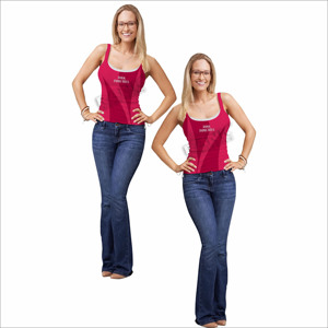 Sleeveless Slim Fit Women's Tank <b>Top</b> For Yoga Or Gym Training Comfortable Athletic Women's Tank <b>Top</b> - Product Image 4