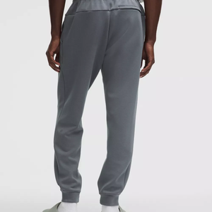 กางเกงวอร์มลำลองทรงหลวมสไตล์สปอร์ตสำหรับผู้ชาย ผ้าวาฟเฟิล แฟชั่น กางเกงแทรค ยืดหยุ่น น้ำหนักเบา ผ้าฝ้าย 100% ทรงตรง - Product Image 2