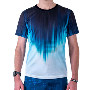 เสื้อยืดลำลองของผู้ชายมาใหม่ออกแบบได้ตามที่ต้องการโลโก้ของคุณแห้งเร็วดีไซน์ฟิตเนสคุณภาพสูงระบายอากาศได้ดีกางเกงขาสั้นเป็นมิตรกับสิ่งแวดล้อม - Product Image 2