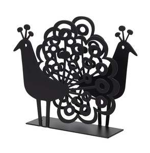 Servilletero de Metal elegante lindo diseño de vaca Mesa personalizada decorar servilletero de metal proveedor al por mayor - Product Image 5