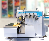 Machine à coudre industrielle surjeteuse à entraînement direct à quatre fils JACK E3-4 d'occasion