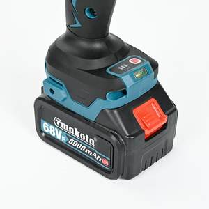 Clé à chocs sans fil à couple élevé 1200 Nm, batterie portable industrielle, 1/2, moteur sans balais, clé dynamométrique électrique - Product Image 4