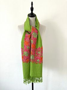 ผ้าพันคอผ้าปักลายพร้อมบริการติดฉลากสีขาวสำหรับสินค้าพรีเมียมจำนวนมากและโซลูชันการสร้างแบรนด์ส่วนบุคคล - Product Image 3