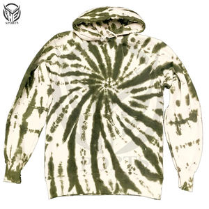 Matériau premium de haute qualité meilleur design hiver chaud prix de gros Tie Dye Hoodie pour hommes. - Product Image 3