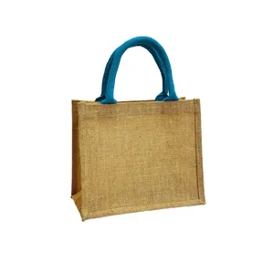 Sac fourre-tout en jute écologique, produit promotionnel durable - Product Image 4