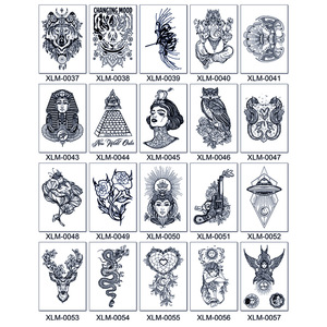 Dễ dàng áp dụng lâu dài bằng chứng nước thực tế bán vĩnh viễn hình xăm tạm thời - Product Image 6