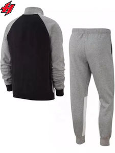 Sudadera con capucha unisex personalizada 400 GSM, conjunto de 2 piezas de talla grande, pantalones de chándal para correr, chándal de lana, logotipo transpirable Plus - Product Image 2