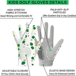 Gants de golf pour hommes en cuir Cabretta de haute qualité, personnalisés, pour gaucher, antidérapants, imperméables, avec sangle de poignet réglable, personnalisables - Product Image 2
