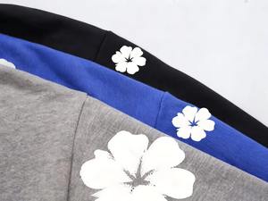 Hochwertige Baumwolle Gramm American Streetwear Kleidung Terry Puff Print Übergroße Sweatshirts Hoodies für <span class=keywords><strong>M</strong></span>änner <span class=keywords><strong>M</strong></span> L XL - Product Image 2