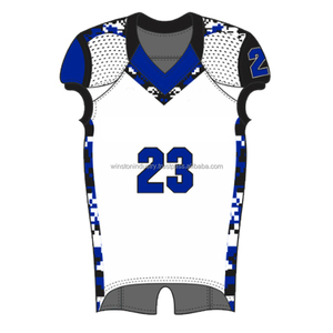 Uniforme de fútbol americano personalizado de Calidad única al por mayor, sublimación de secado rápido, uniforme de fútbol americano de nuevo estilo - Product Image 4