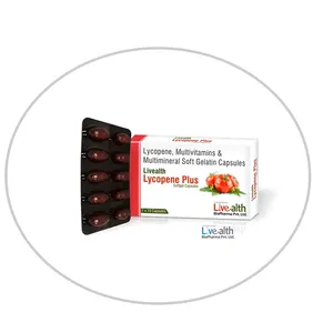 Premier exportateur fournit une nouvelle capsule de gel Multivitamins Lycopene Plus Soft pour les soins de santé à prix minimal - Product Image 1