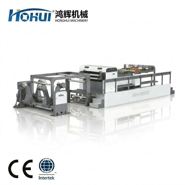 Hohui HH-1900 Fully Automatic High Precision Paper Cutting Machine for Roll to Sheet Conversion High Speed 300m/min